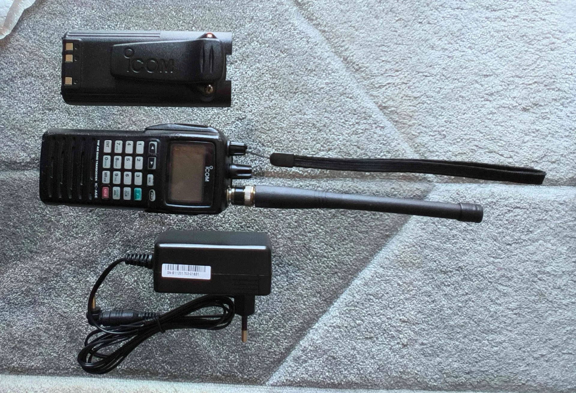 ICOM IC-A6E VHF Aeronautica — foto 1